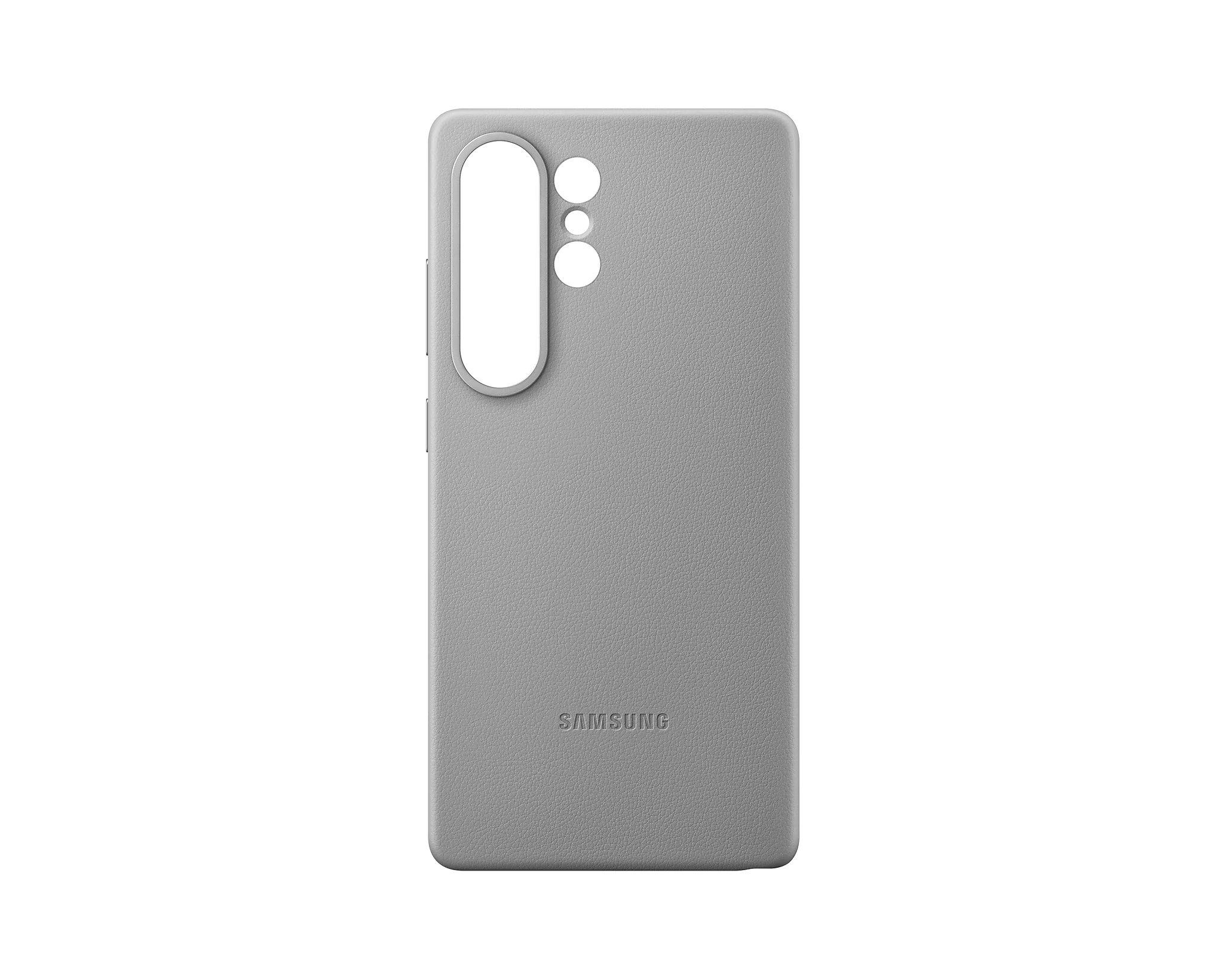 Samsung Ochranný kryt z vegánskej kože pre Galaxy S25 Ultra Gray 