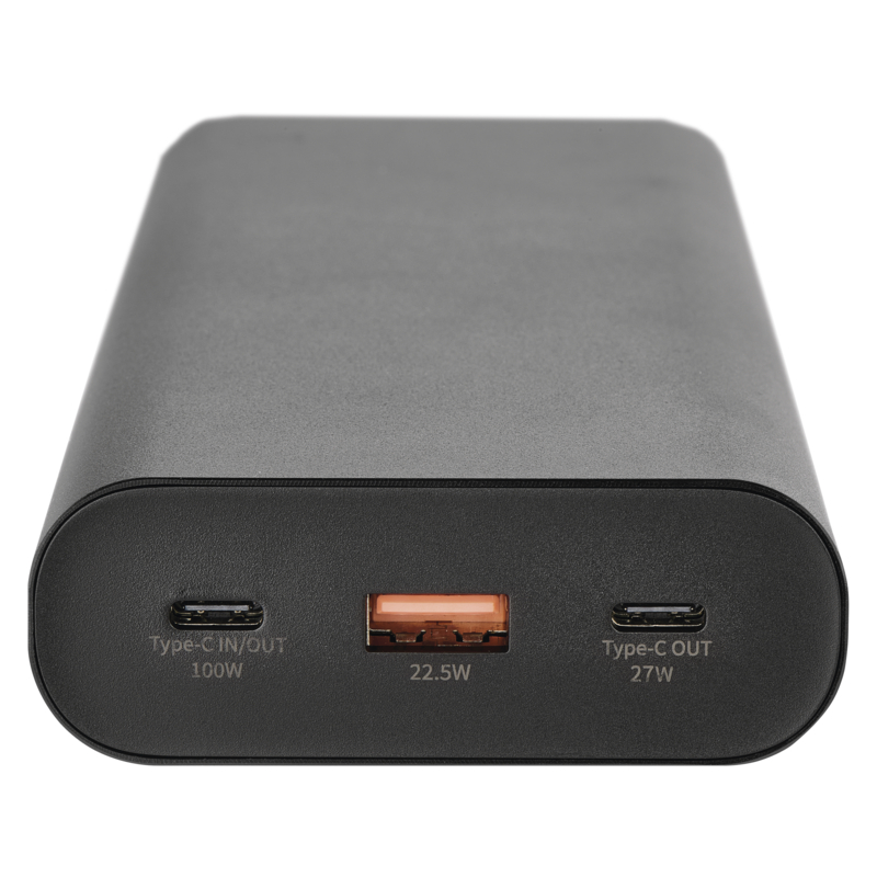 EMOS PWB NTBF30 27000 MAH 100 W PD 1×USB-C 1×USB-A 