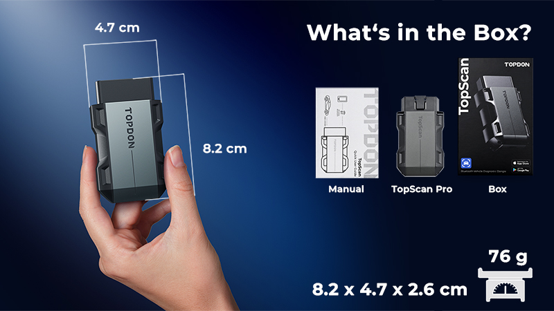 TOPDON diagnostické zariadenie TopScan Pro 