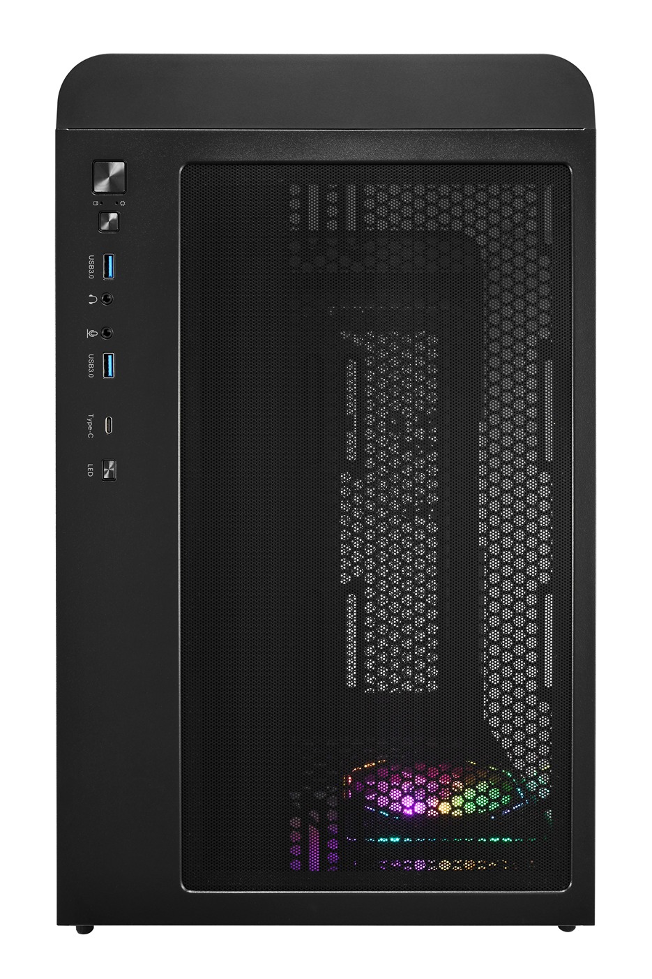 FSP S380-BA/ Micro ATX/ Transpar./ Čierna 