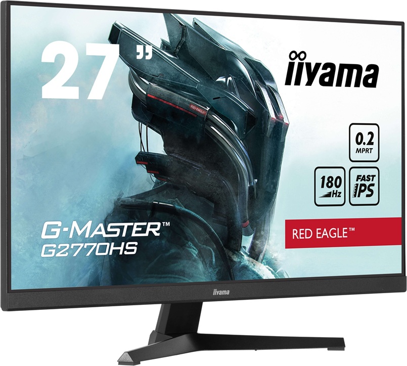 iiyama G-Master/ G2770HS-B1/ 27"/ IPS/ FHD/ 180Hz/ 0, 2ms/ Black/ 3R 