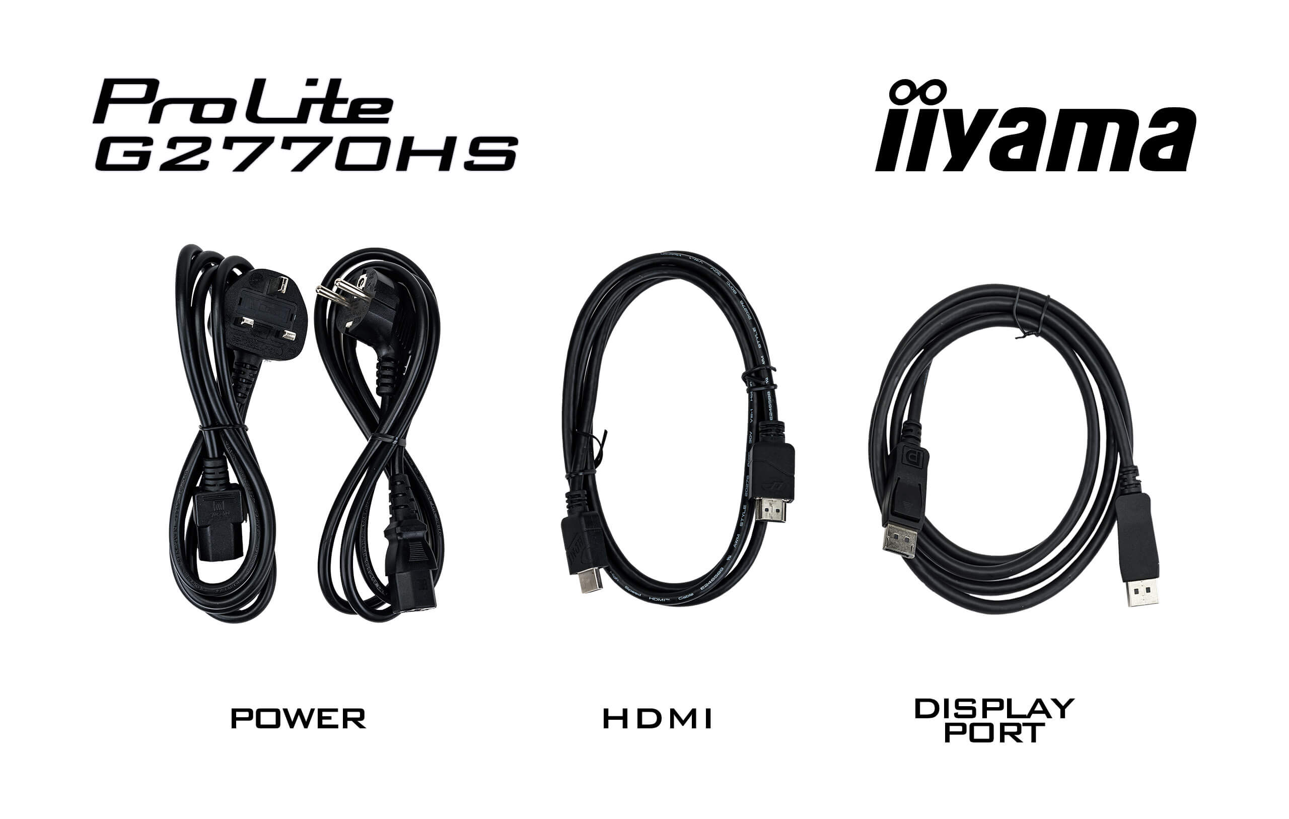 iiyama G-Master/ G2770HS-B1/ 27"/ IPS/ FHD/ 180Hz/ 0, 2ms/ Black/ 3R 