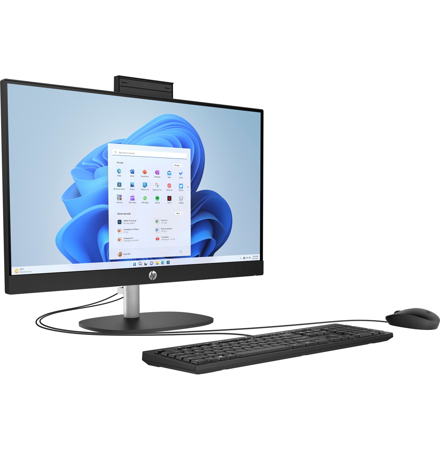 HP 24/ cr0013nc/ 23, 8"/ FHD/ i5-1334U/ 16GB/ 1TB SSD/ Iris Xe/ W11H/ Black/ 2R 