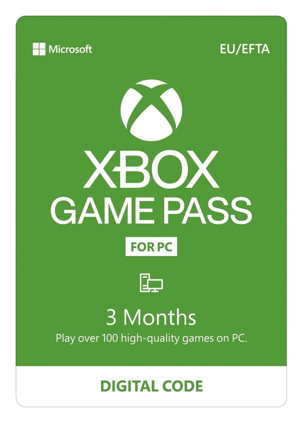 ESD - PC Game Pass - předplatné na 3 měsíce (EuroZone) 