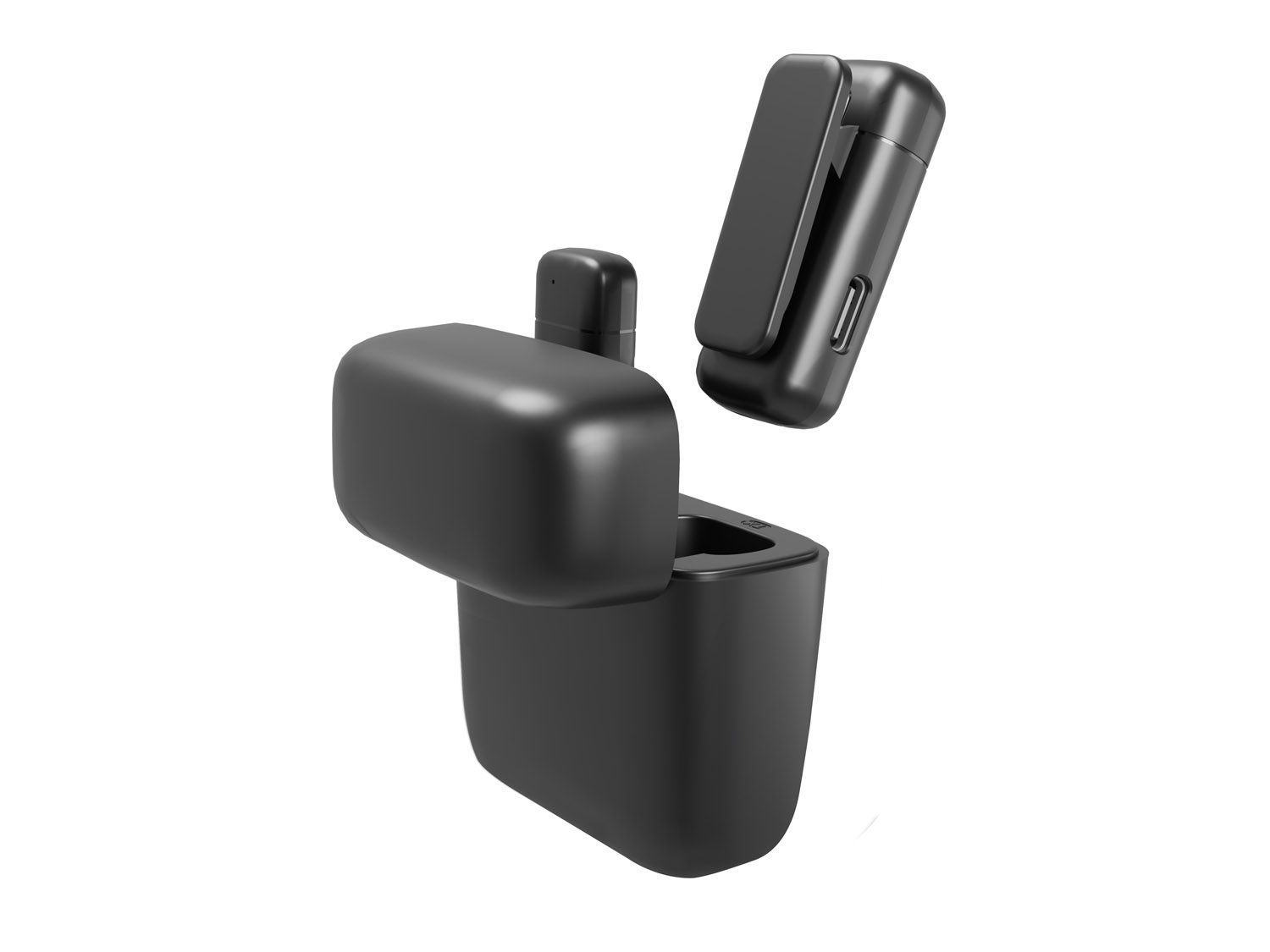 Mobilný bezdrôtový mikrofón Natec HOPPER LAVALIER USB-C 