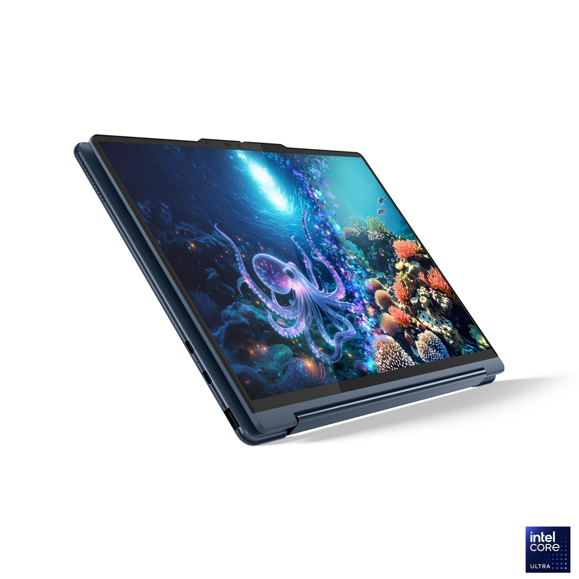 Lenovo IP Yoga 9 2in1 14ILL10, Ultra 7-258V, 14.0˝ 2880 x 1800/Touch, UMA, 32GB, SSD 1TB, W11H, modrý, 3 PS, AI 