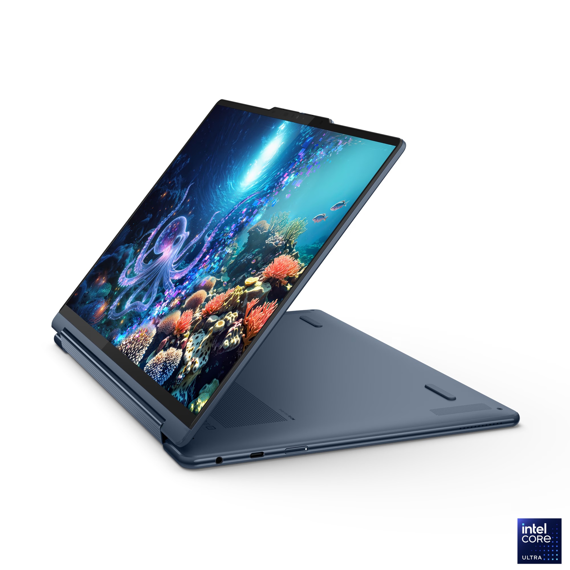 Lenovo IP Yoga 9 2in1 14ILL10, Ultra 7-258V, 14.0˝ 2880 x 1800/Touch, UMA, 32GB, SSD 1TB, W11H, modrý, 3 PS, AI 