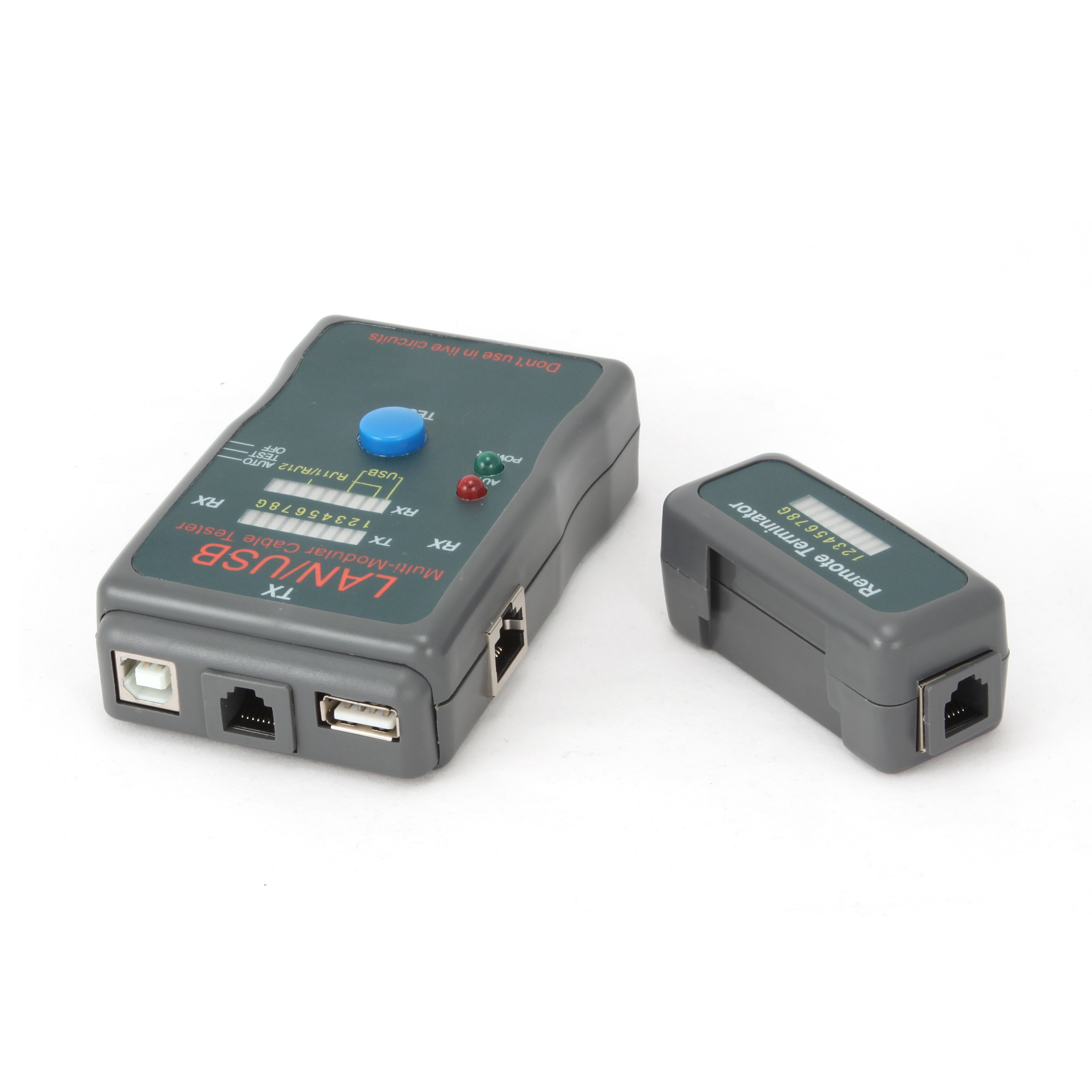 GEMBIRD Eth kabel tester NCT-2 - RJ11-12, USB 