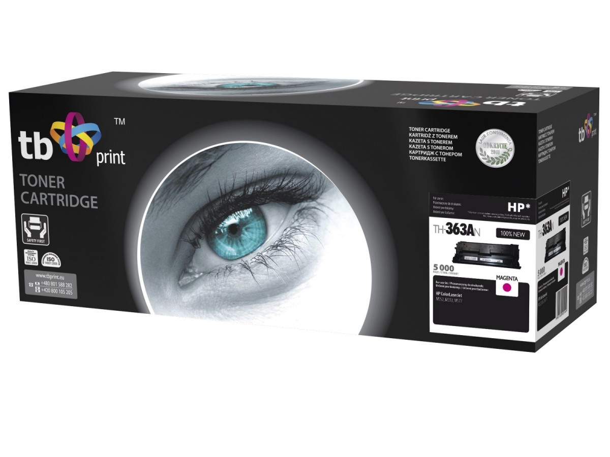 Toner TB kompatibilný HP CF363A, Magenta, 5000, new