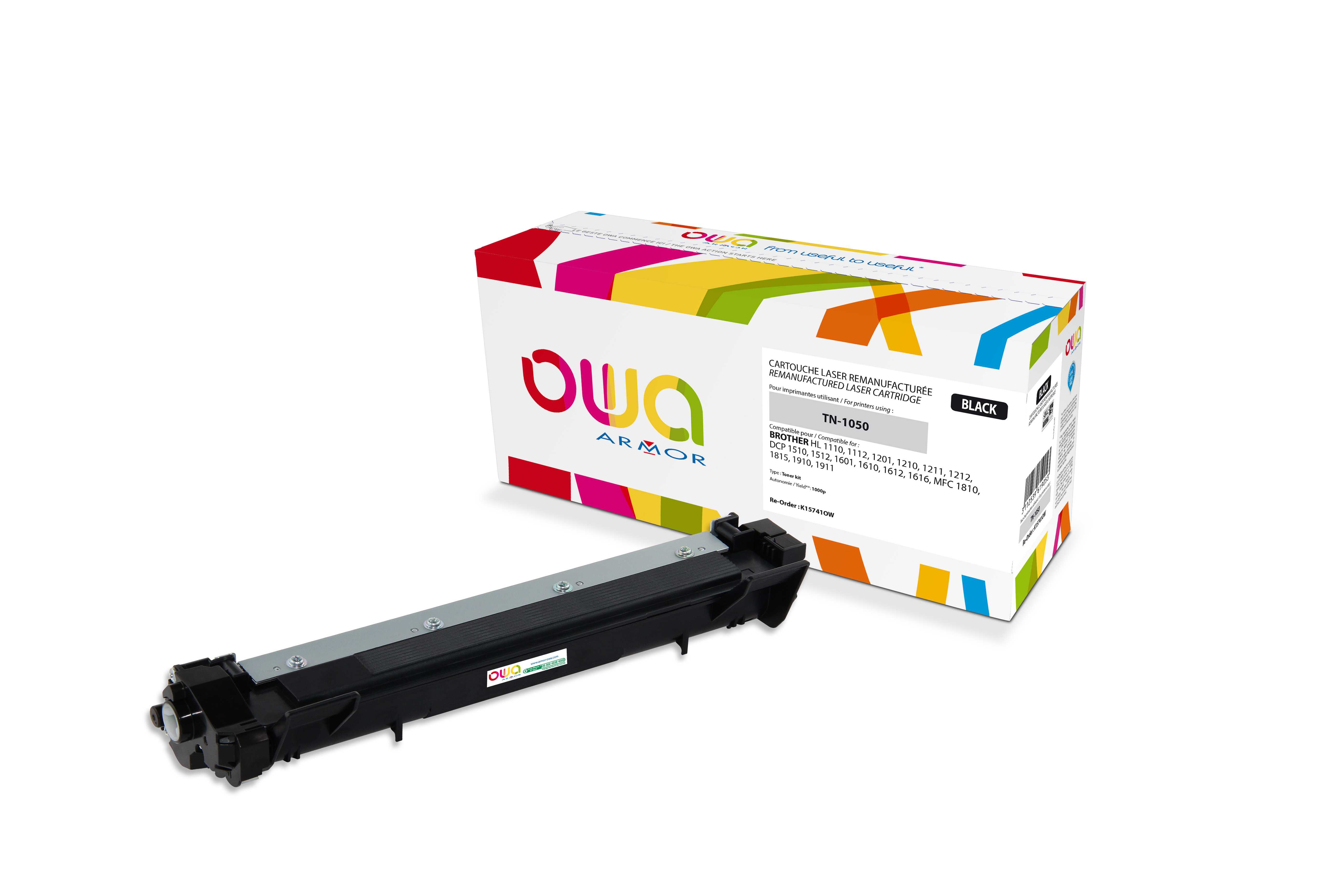 OWA Armor toner kompatibilný s Brother TN-1030, 1000st, čierna/ black