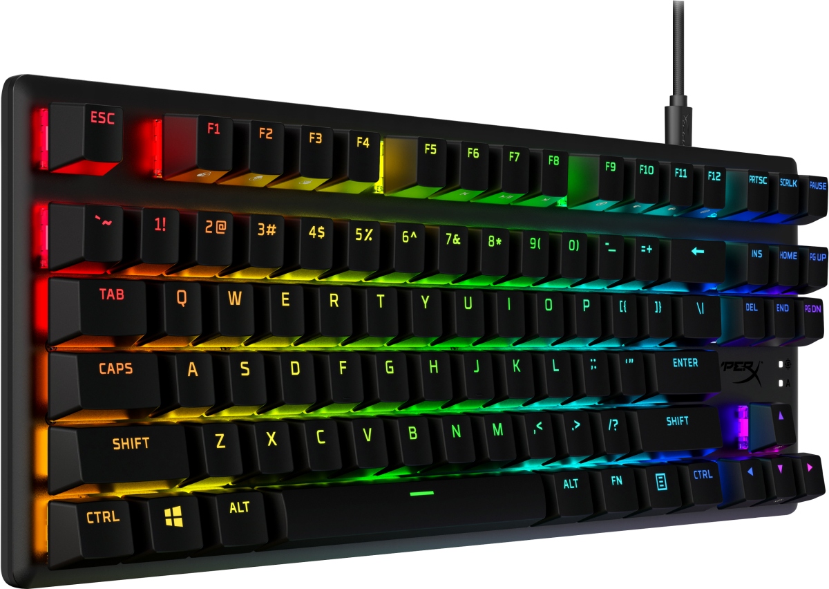 HyperX Alloy Origins Core PBT/ Drôtová USB/ US layout/ Čierna 