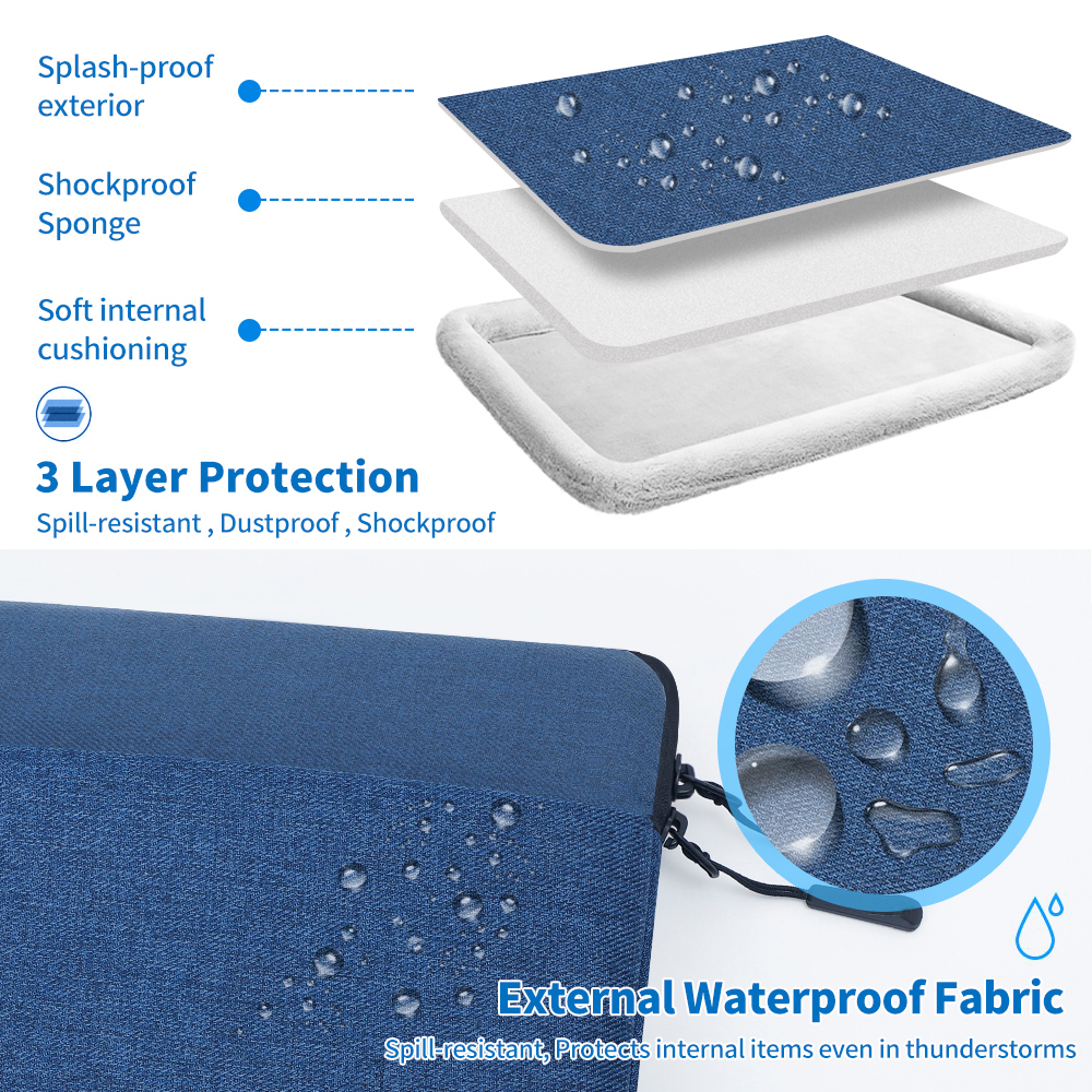 Seine Scene Taška na notebook Seine Scene Valence sleeve 13, 6&quot;&quot; - modrá 