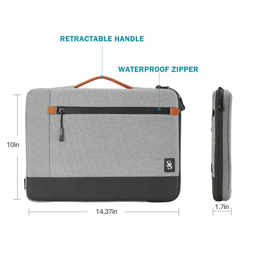 Seine Scene Taška na notebook Seine Scene Dijon Sleeve 13, 6“ - šedá 