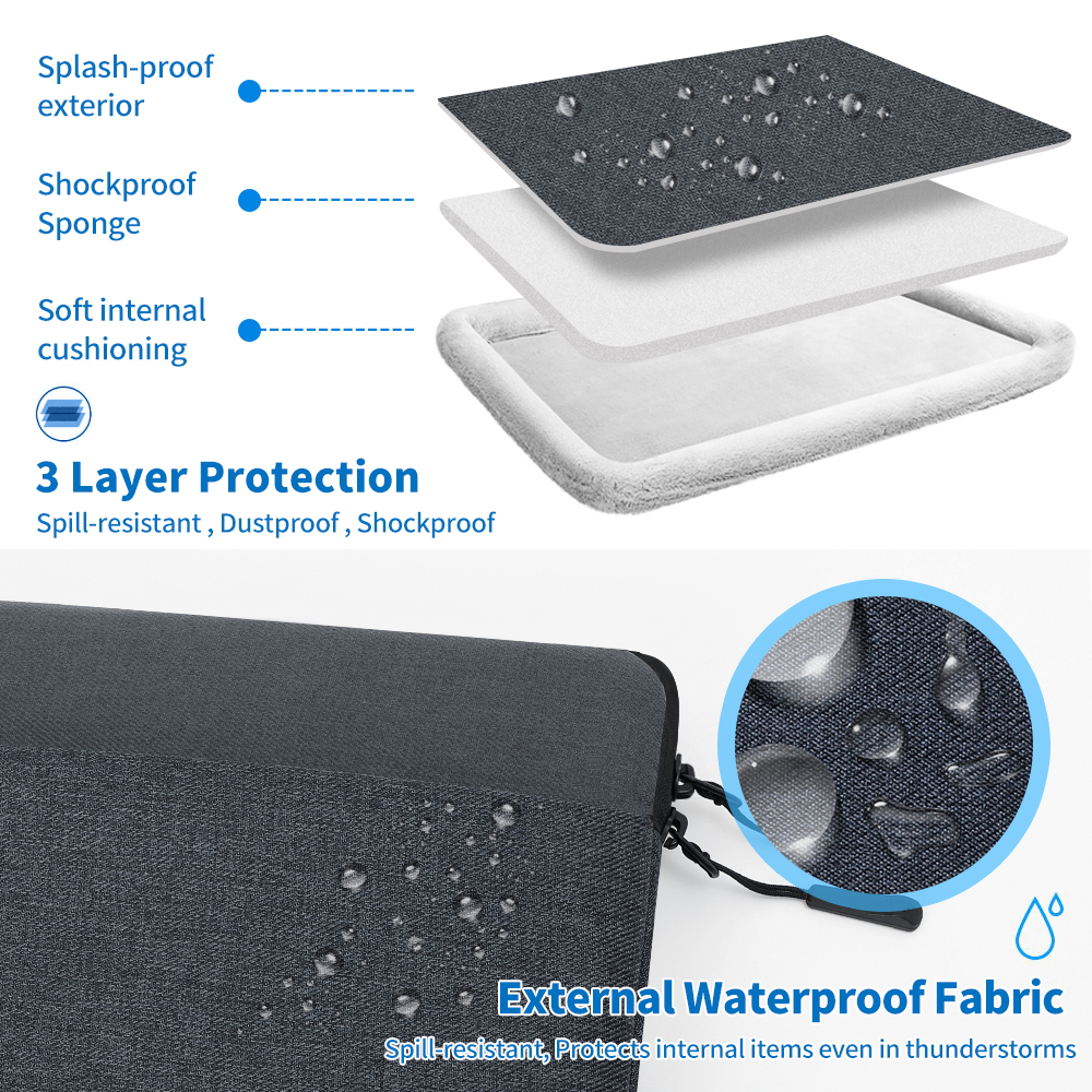 Seine Scene Taška na notebook Seine Scene Valence sleeve 16" - čierna 