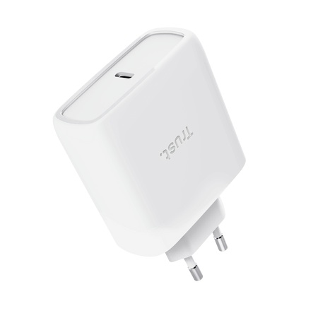 TRUSt MAXO 65W USB-C GAN CHARGER WHITE 