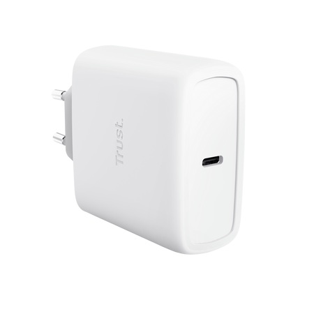 TRUSt MAXO 65W USB-C GAN CHARGER WHITE 