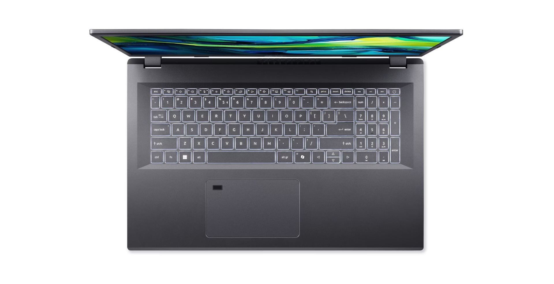 Acer Aspire 17/ A17-51M-74PX/ 7-150U/ 17, 3"/ FHD/ 32GB/ 1TB SSD/ UHD/ W11P/ Gray/ 2R 