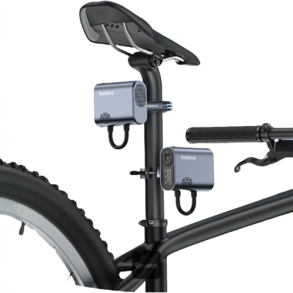Baseus Pumpička na bicykel PrimeTrip čierna 