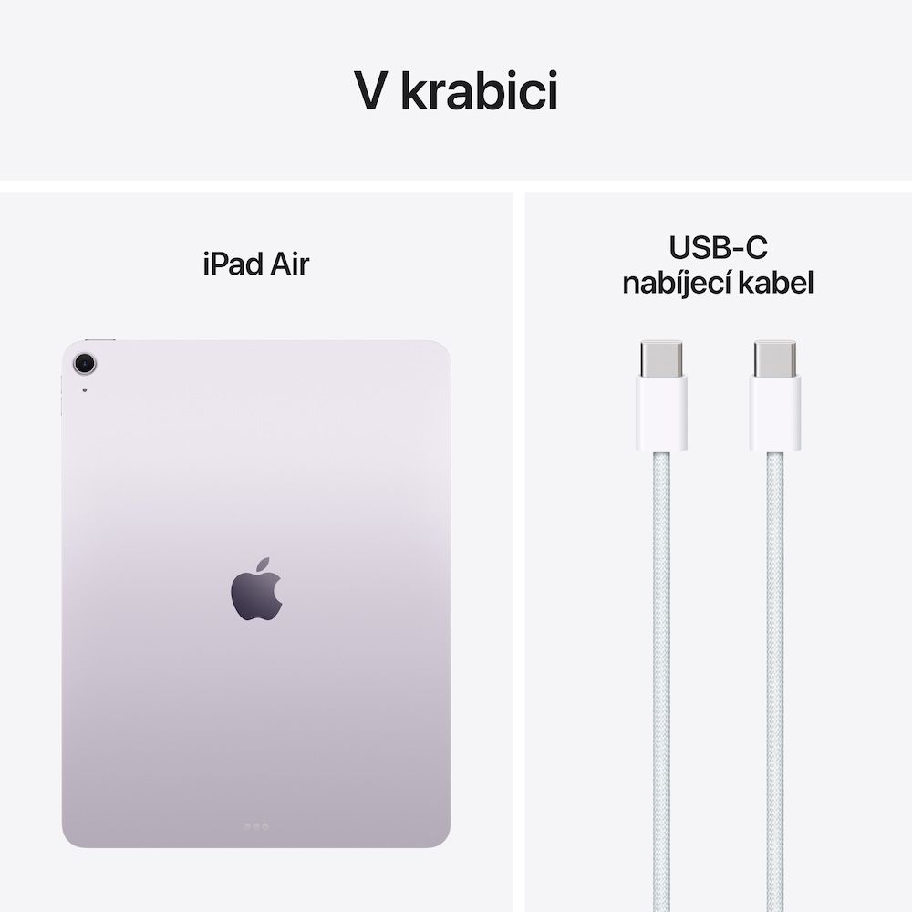 Apple iPad Air 13"/ (M3) Wi-Fi/ 12, 9"/ 2732x2048/ 8GB/ 512GB/ iPadOS18/ Purple 