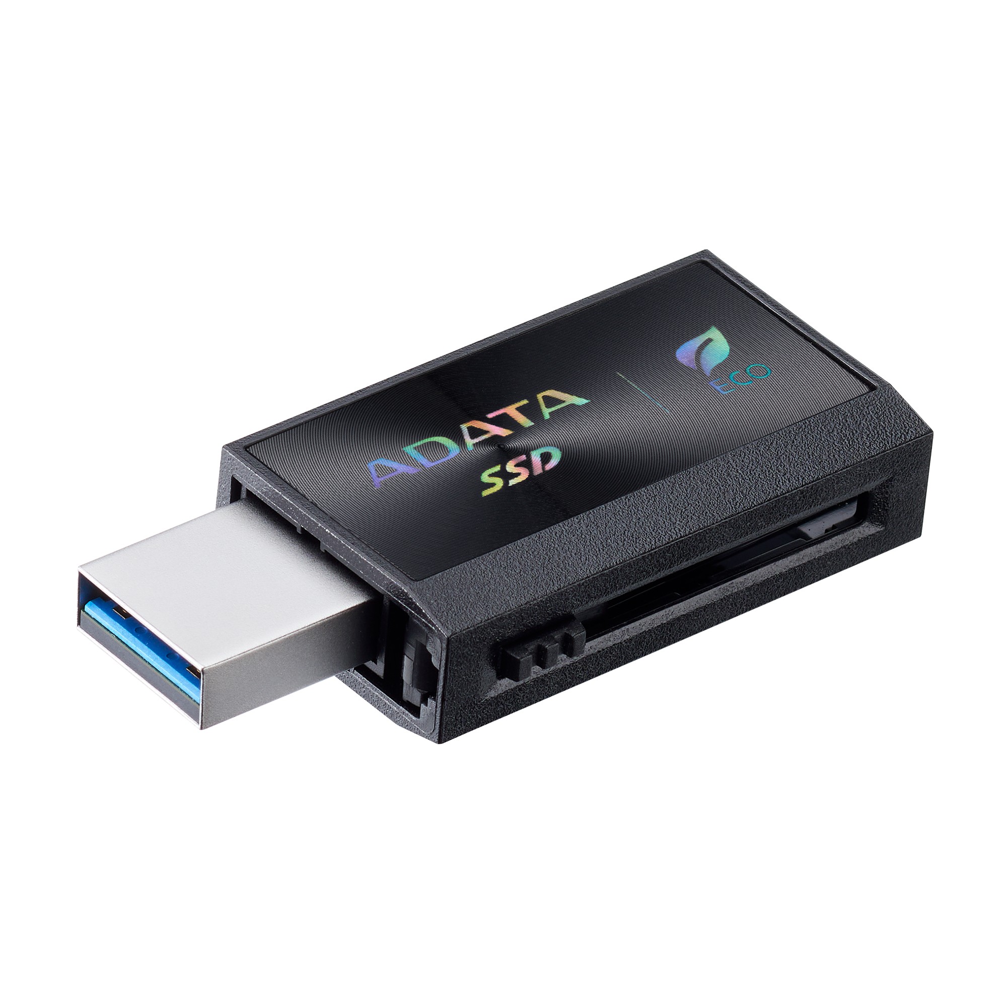 ADATA Externí SSD SC730 512GB,  USB-C/ A,  USB 3.2 Gen2,  černá 