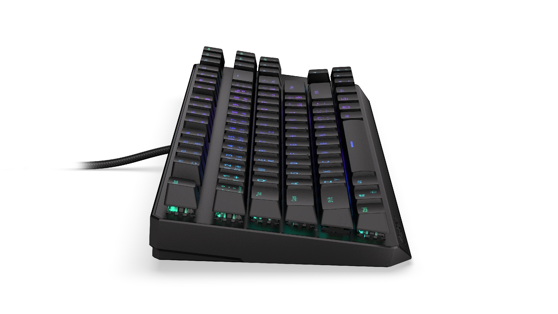 Endorfy Thock TKL Red/ Drôtové USB-A/ CZ layout/ Čierna 