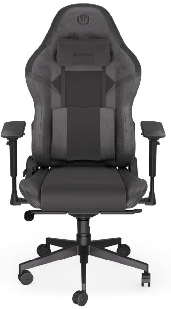 Endorfy herné stoličky Scrim BK textil/ koža 