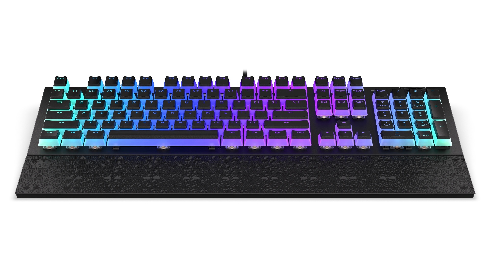 Endorfy Omnis Pudding Blue/ Drôtové USB-A/ US layout/ Čierna 