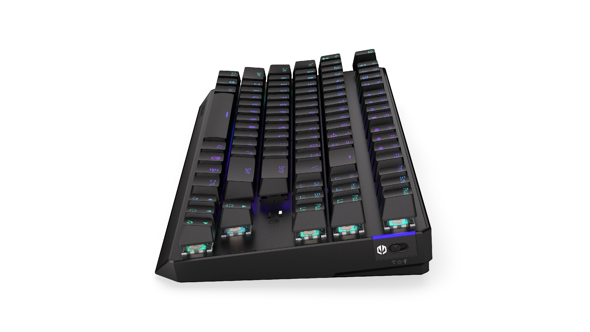 Endorfy Thock TKL Black/ Drôtové/ Bezdrôtové/ US layout/ Čierna 