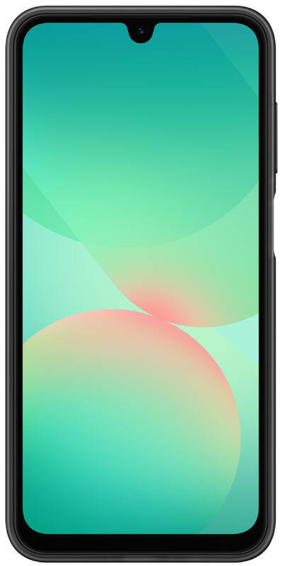 Samsung Zadný kryt s vreckom na kartu pre Galaxy A26 Black 