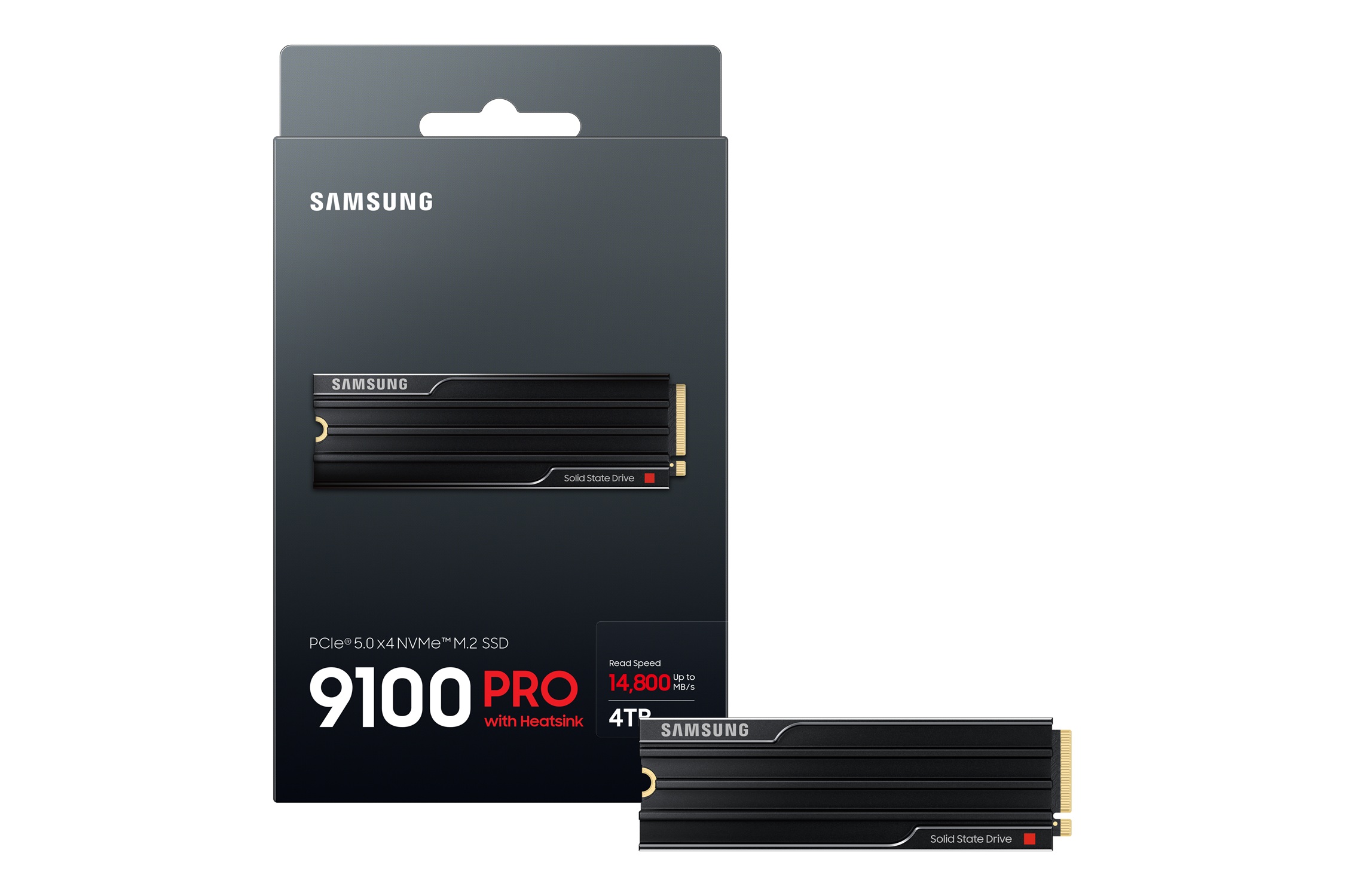 Samsung 9100 PRO/ 4TB/ SSD/ M.2 NVMe/ Čierna/ Heatsink/ 5R 
