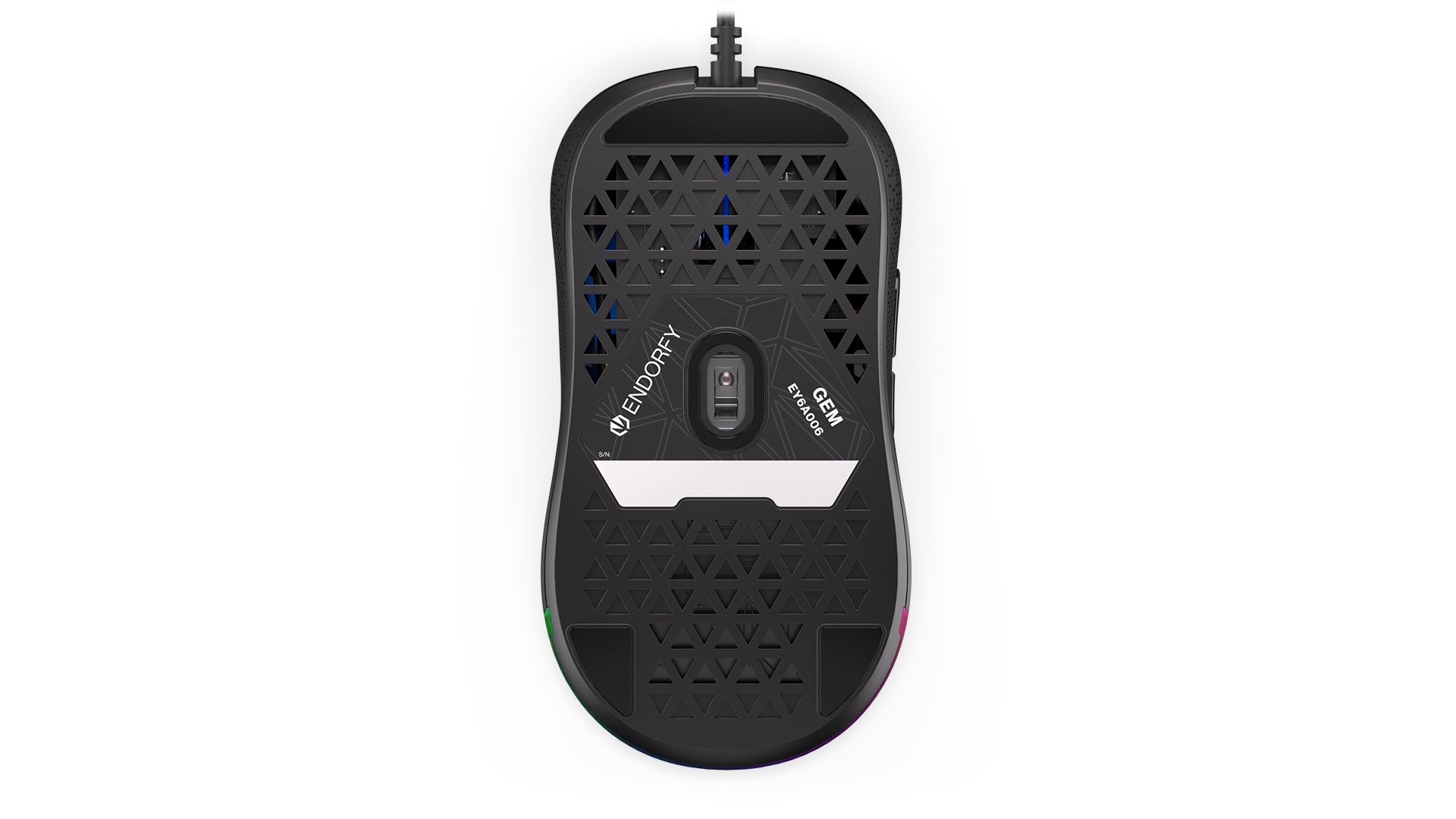 Endorfy GEM/ Herná/ Optická/ Pre pravákov/ 8 000 DPI/ Drôtové USB-A/ Čierna 
