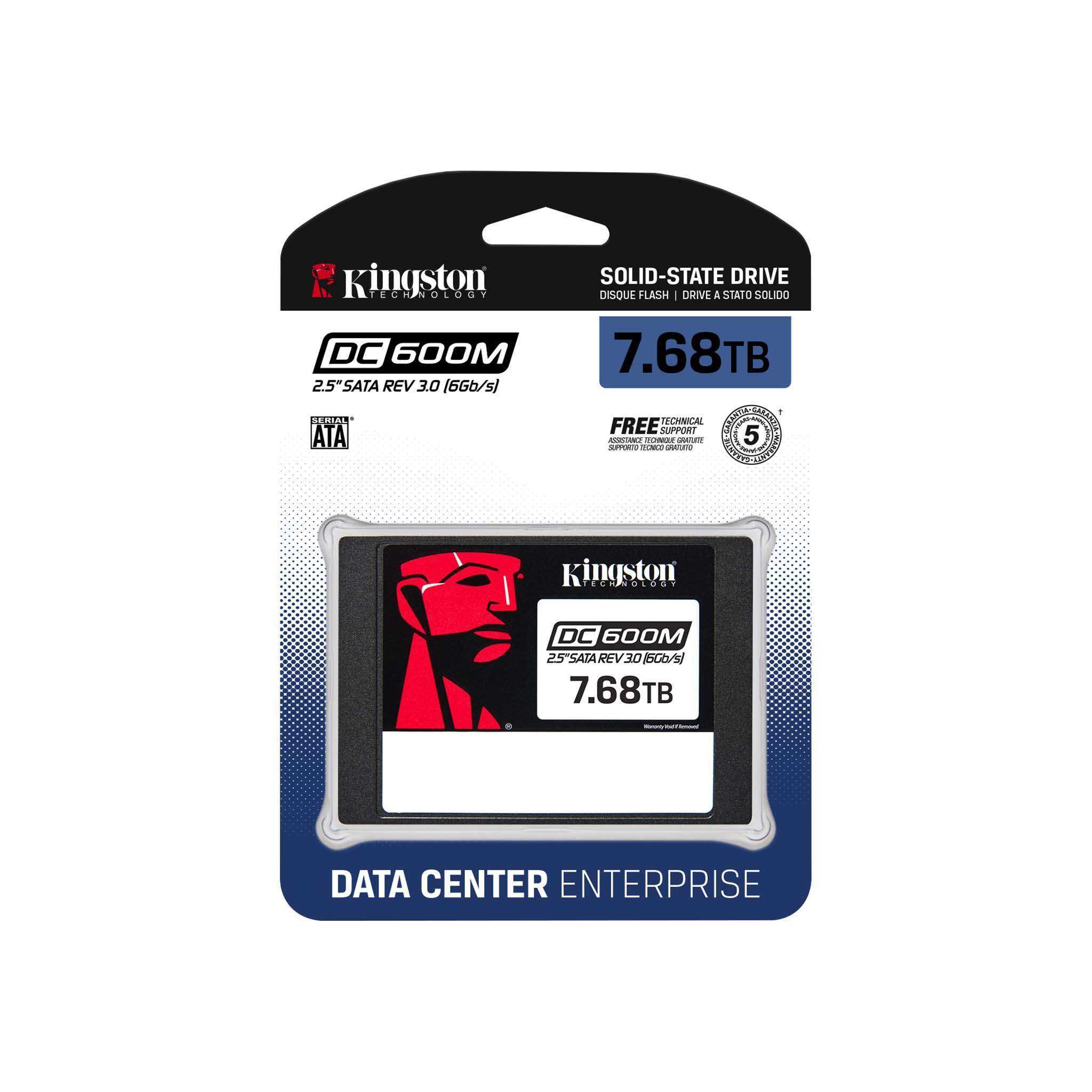 Kingston 7.68TB SSD DC600ME Enterprise Series SATA3, 2.5" (7 mm) ( r560 MB s, w530 MB s ) 