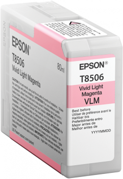 Epson Singlepack Photo Light Magenta T850600 UltraChrome HD ink 80ml