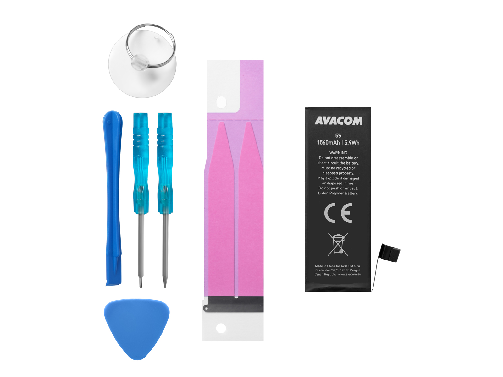 AVACOM batéria pre Apple iPhone 5s/ 5c, Li-Ion 3, 8 V 1560mAh (náhrada 616-0718)