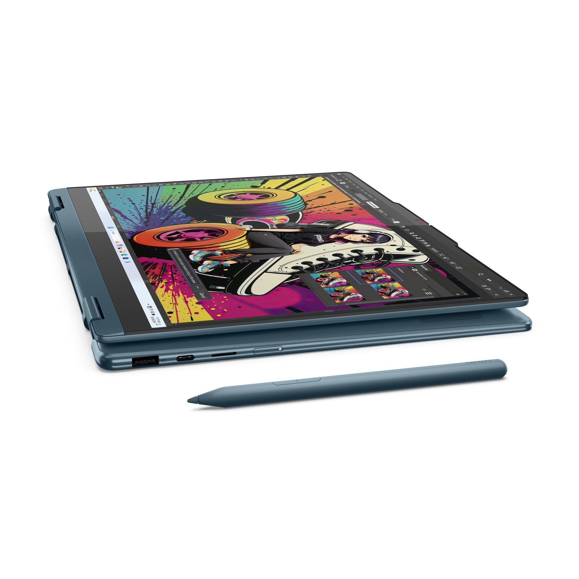 Lenovo Yoga 7 2-in-1/ 14AKP10/ AI5-340/ 14"/ WUXGA/ T/ 16GB/ 1TB SSD/ AMD int/ W11H/ Tidal Teal/ 3R On-Site 