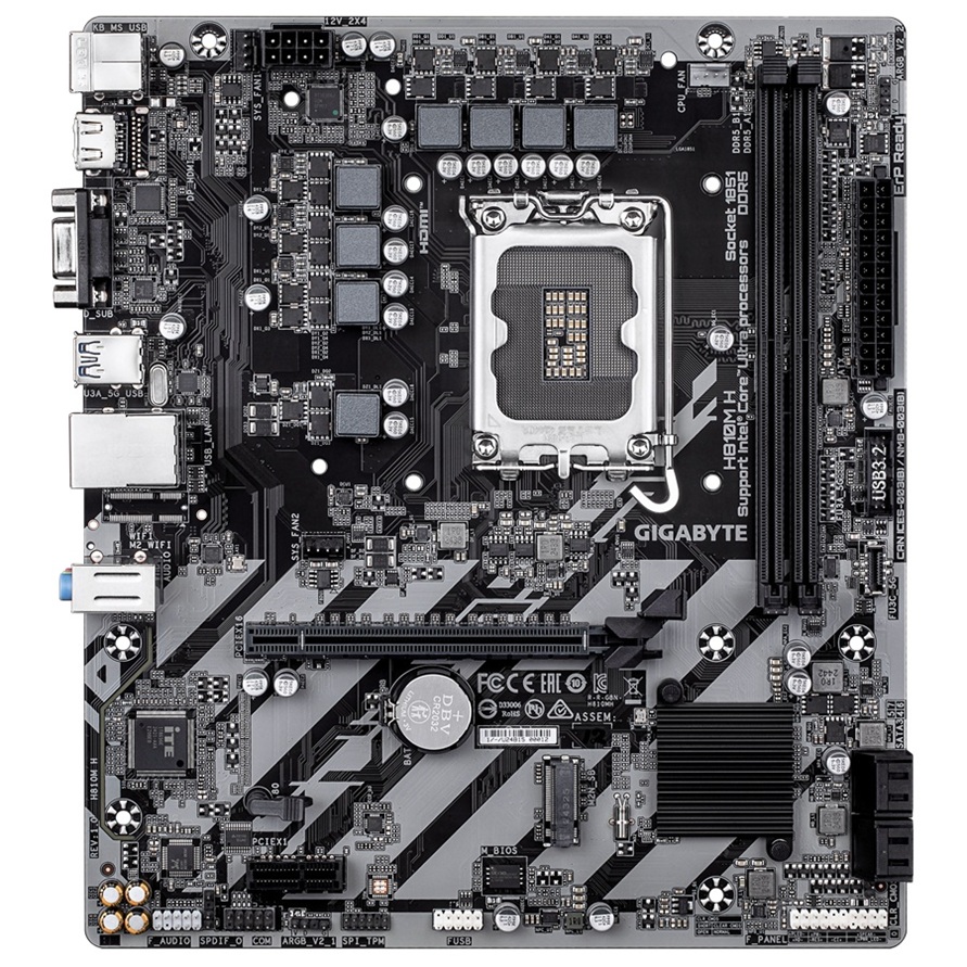 GIGABYTE H810 H/ LGA 1851/ mATX 