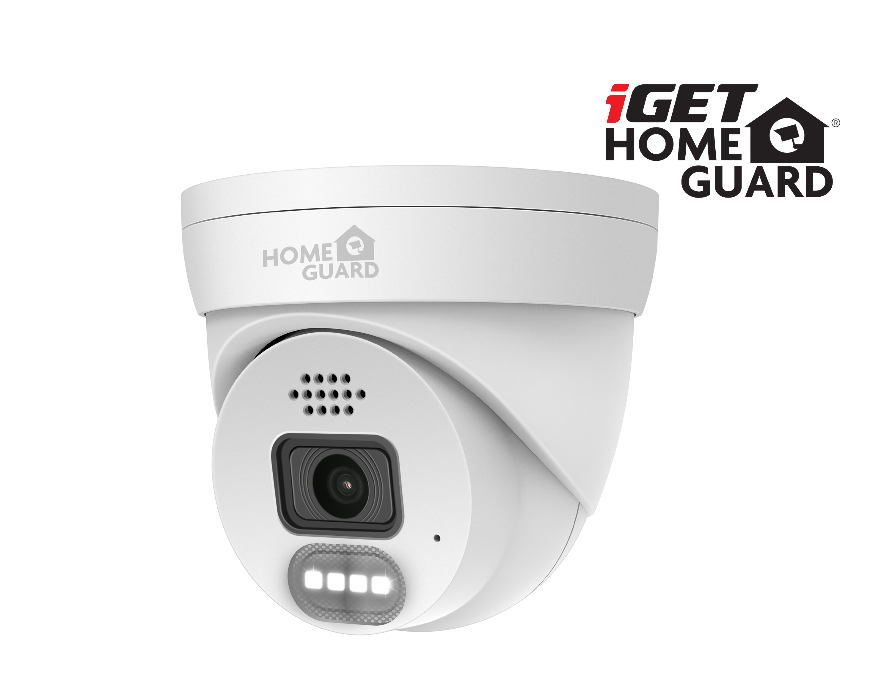 iGET HGNHK937CAM - Super HD 2K (4MPx) PoE IP kamera, IP66, zvuk, IR + LED nočný prísvit, ONVIF 2.6 