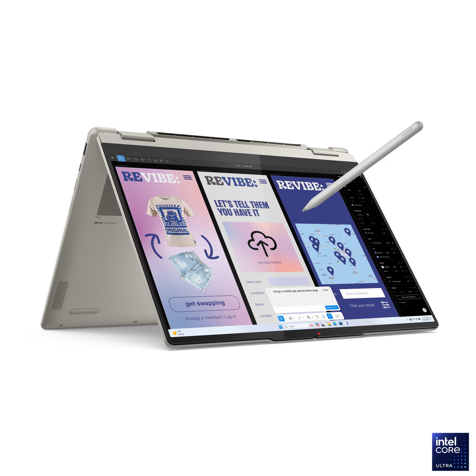Lenovo Yoga 7 2-in-1/ 14ILL10/ U7-258V/ 14"/ 2880x1800/ T/ 32GB/ 1TB/ Arc 140V/ W11H/ Seashell/ 3R On-Site 