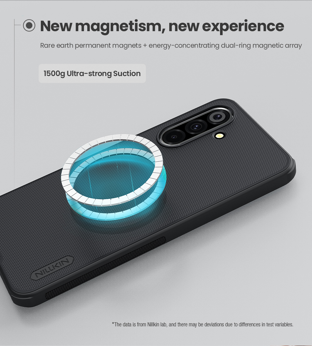 Nillkin Super Frosted PRO Magnetic Zadný Kryt pre Samsung Galaxy A26 5G Black 