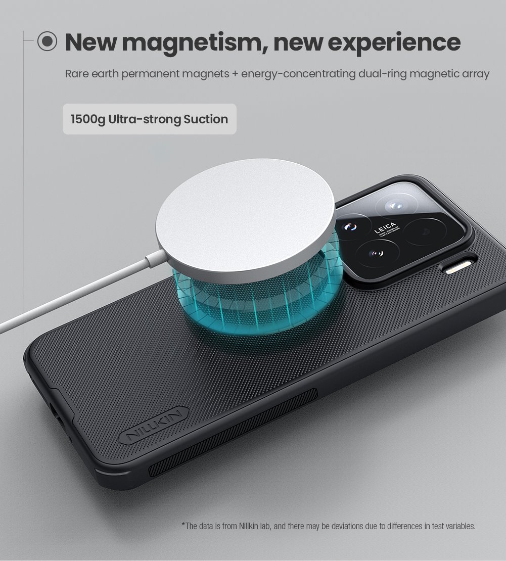 Nillkin Super Frosted PRO Magnetic Zadný Kryt pre Xiaomi 15 Black 