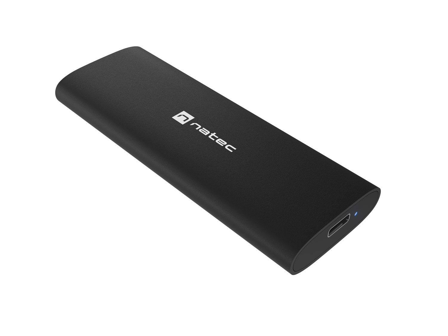 Externý box pre SSD Natec RHINO M.2 NVME LITE USB-C 3.1 GEN2, hliníkové telo 