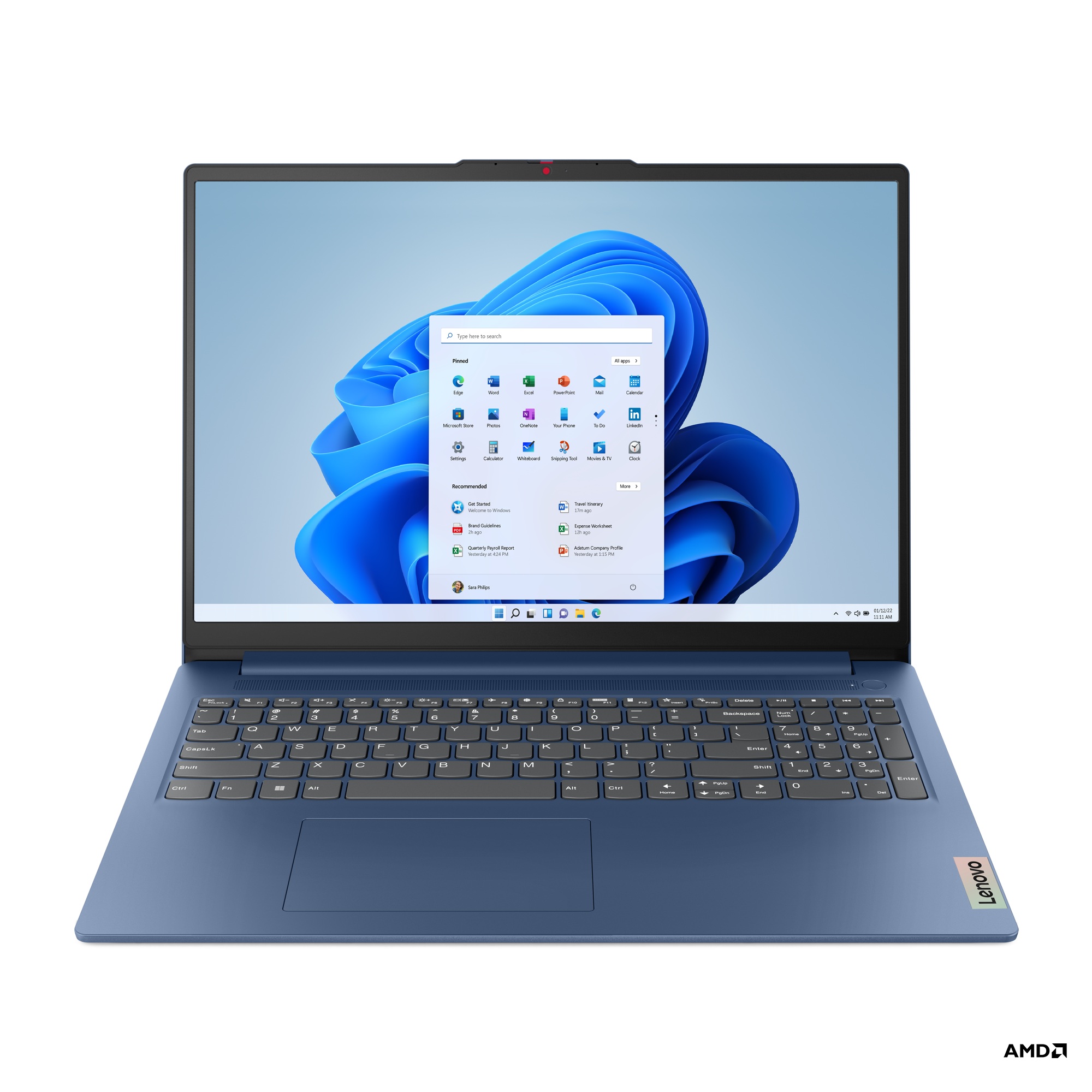 IPS3 16" WUXGA R5_5625U 16G 1T INT W11H Blue 