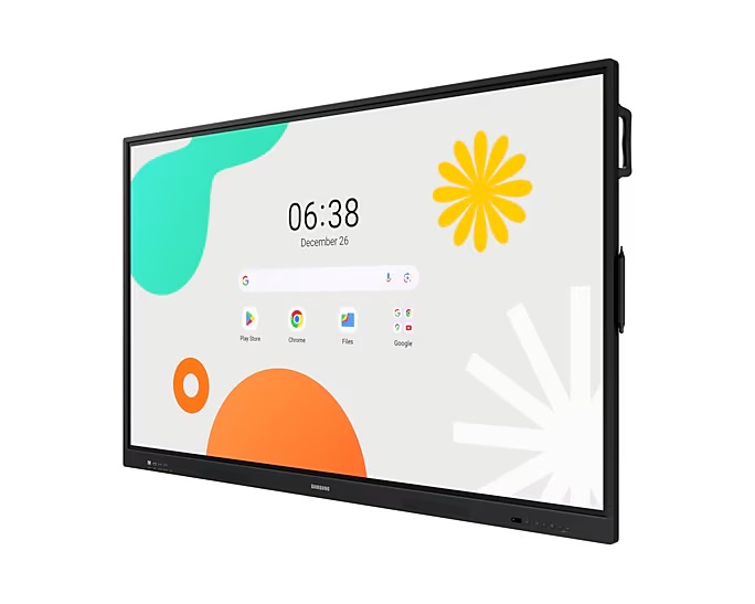 Samsung WA75F Flip 75" 3840x2160 400cd, HDMI USB RJ45 Wifi Android 16/7 