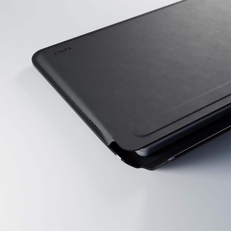 Epico Uni Leather Sleeve 14&quot;&quot; Laptops - čierna 
