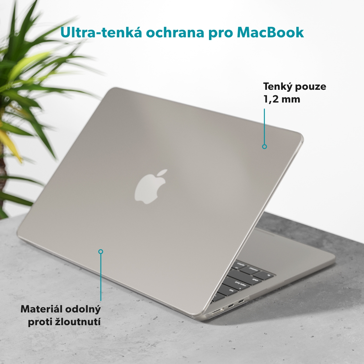 Epico Slim Shell for Macbook Air 13&quot;&quot; 2020 - matná 