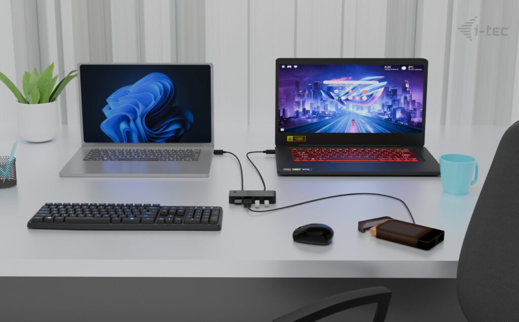 i-tec USB-A/ USB-C Metal HUB 1x USB-C 3.1 + 3x USB 2.0 
