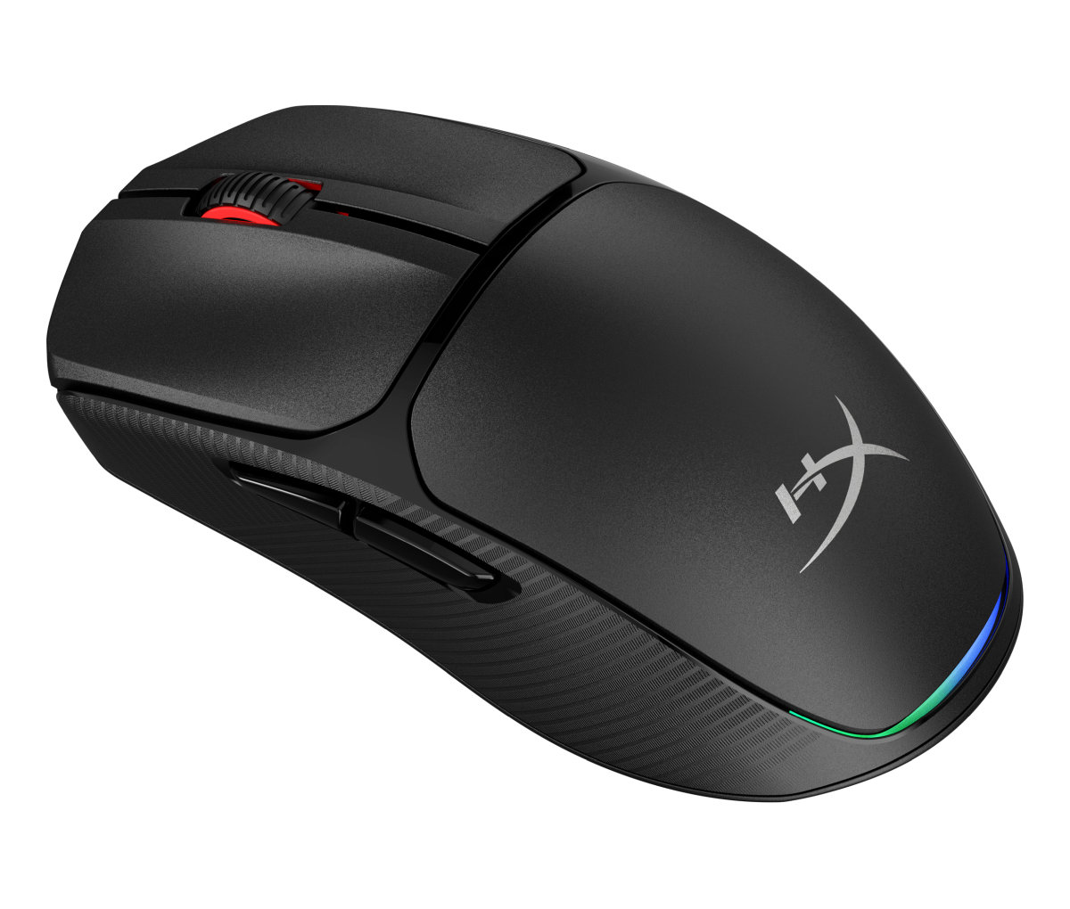 HP HyperX Pulsefire Fuse/ Herná/ Optická/ 3 200 DPI/ USB+BT/ Čierna 