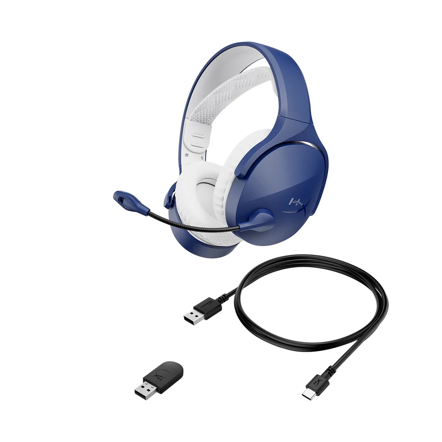 HP HyperX Cloud Jet Dual/ BT/ Modrá - Biela 