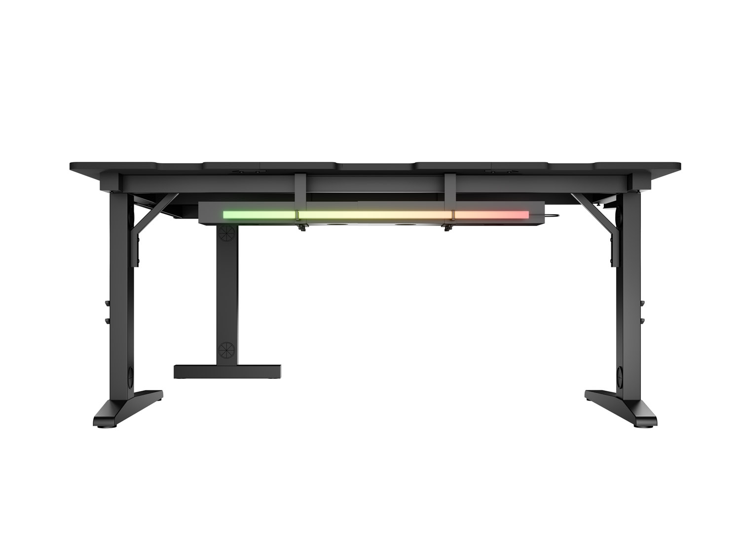 Herný stôl Genesis HOLM MODULAR 160 ROHOVÝ, RGB 