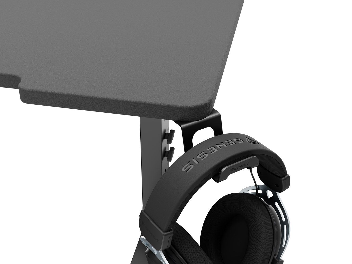 Herný stôl Genesis HOLM MODULAR 160 ROHOVÝ, RGB 